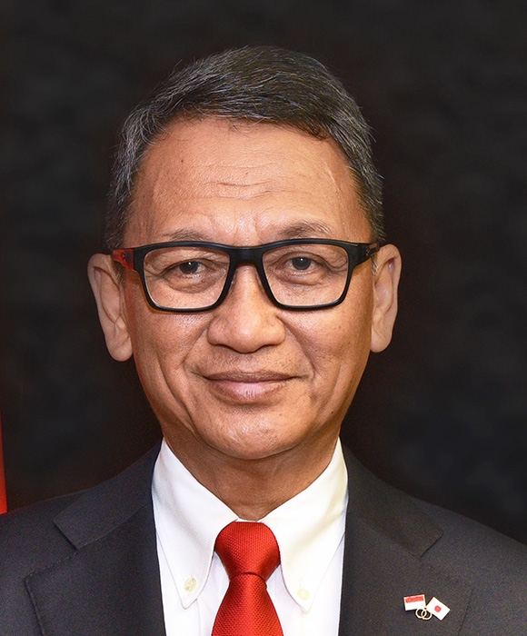 【日イ国交樹立６０周年特集】　国交樹立６０周年おめでとう　駐日インドネシア大使　アリフィン・タスリフ氏
