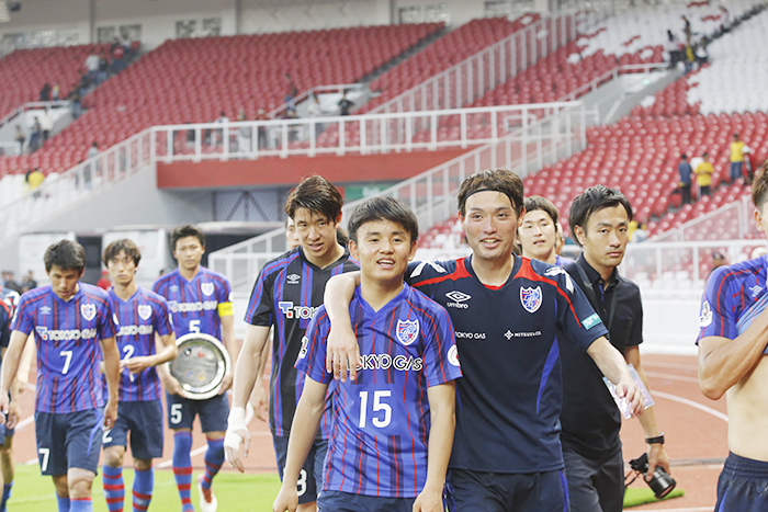 【国交樹立６０周年】シーソーゲームの熱戦　ＦＣ東京対バヤンカラＦＣ