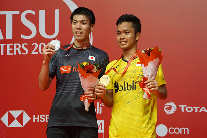 決勝は日イ対決　イ・マスターズ　男子単と女子複