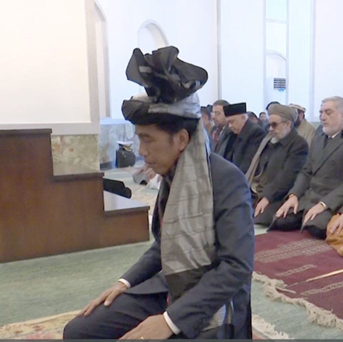 イスラム連携アピール　アフガン和平構築に協力　大統領外遊