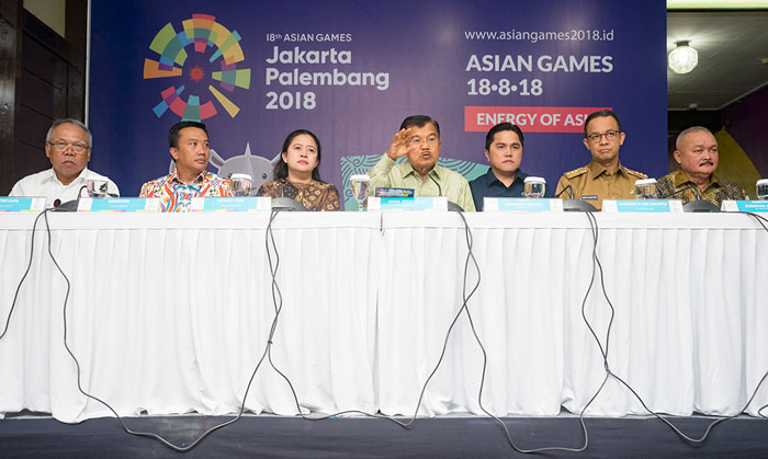 全体の進ちょく率９０％　アジア大会メーン会場　ブンカルノ競技場改修