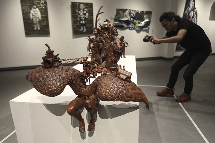 ☆クマンで現代アート展