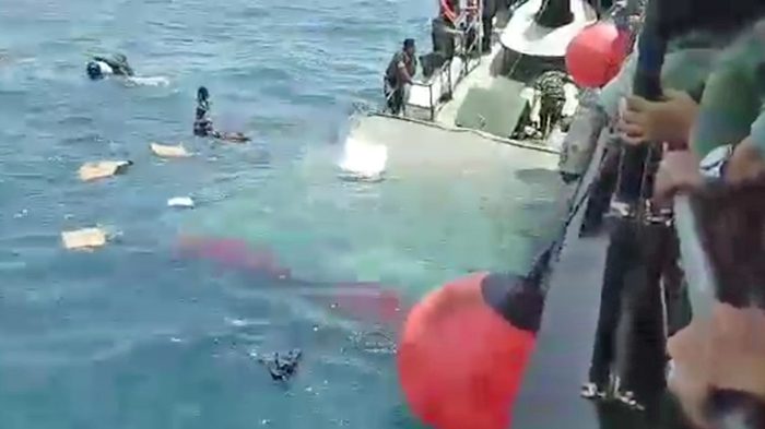 ☆プラウスリブ沖で沈没