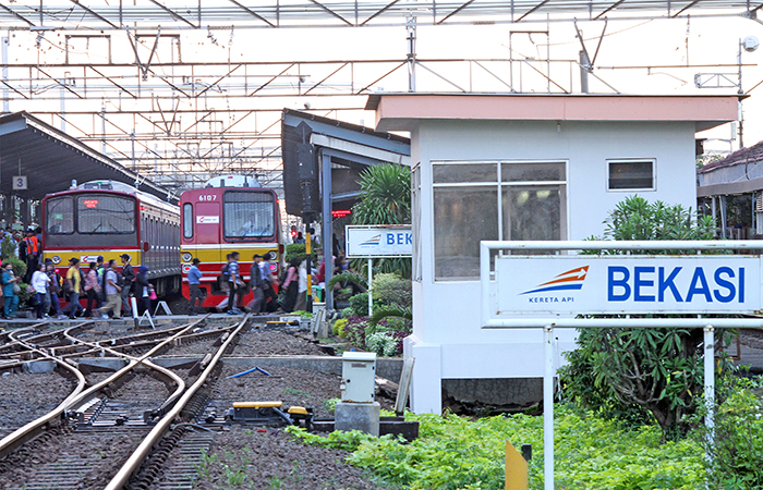ブカシ駅まで延伸へ　国鉄が調査開始　空港鉄道