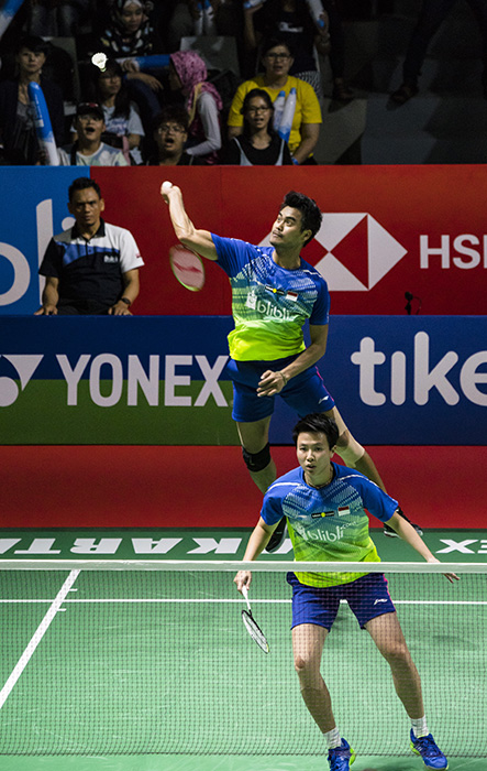 混合王者は快勝　準決で日本勢対決　インドネシアＯＰ