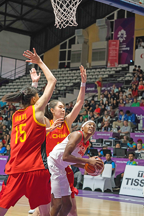 中国に32点差で敗戦 バスケ女子　 日本、高さ対策手応えも
