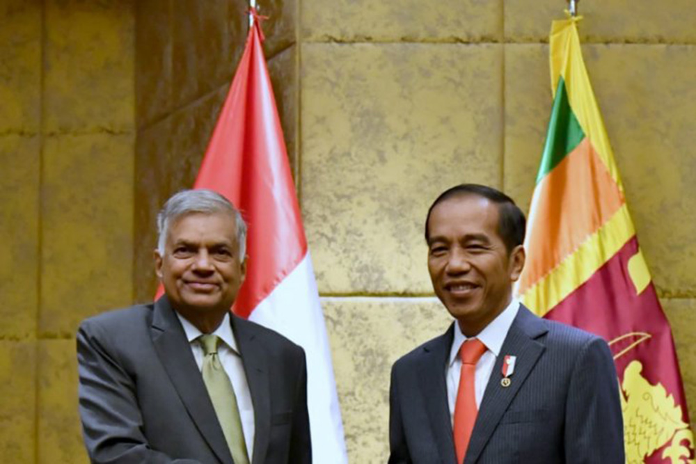 ■大統領、スリランカ首相と会談