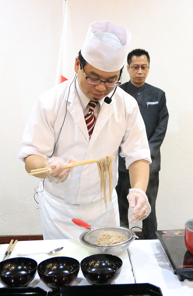 そばの魅力を紹介　ＡＳＥＡＮ日本代表部