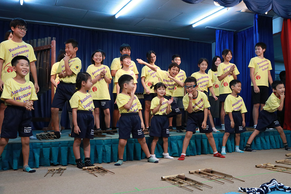 元気いっぱい披露　 22人が学習発表会　ＢＪＳ 