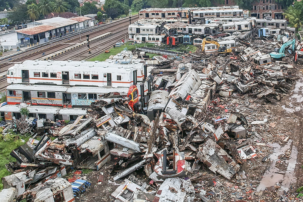 鉄道車両を大量廃棄へ 