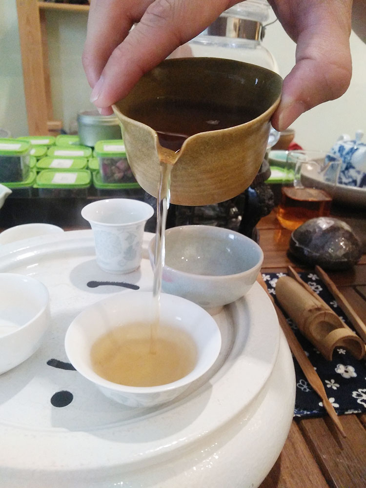 東洋のお茶を体験　the '七' story　50種類の茶葉