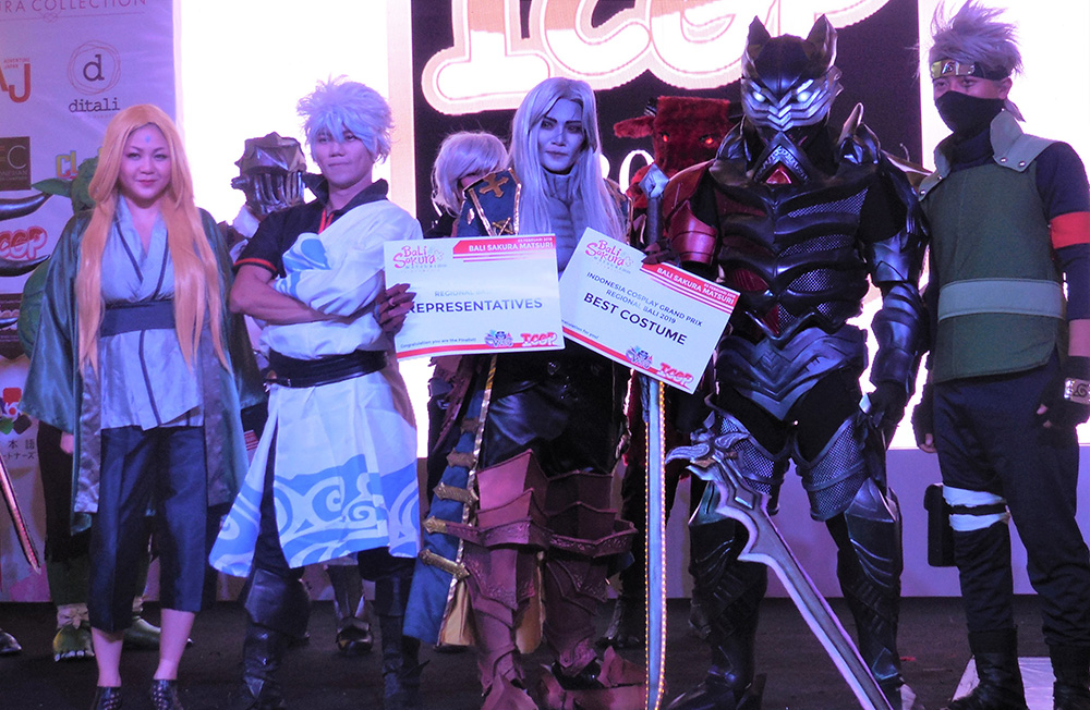 初のコスプレ大会も　バリさくら祭り開催