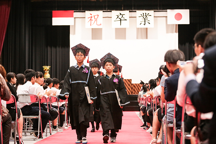 165人の門出祝う　ＪＪＳ卒業式 　小学部は50回目