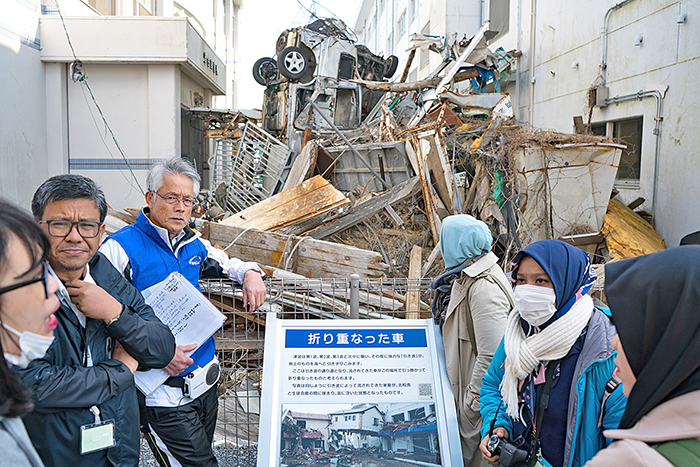 展示手法「取り入れたい」　アチェの一行　気仙沼の新伝承館訪問