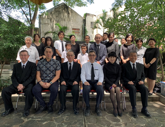 春の墓参に30人　ＥＪＪＣ