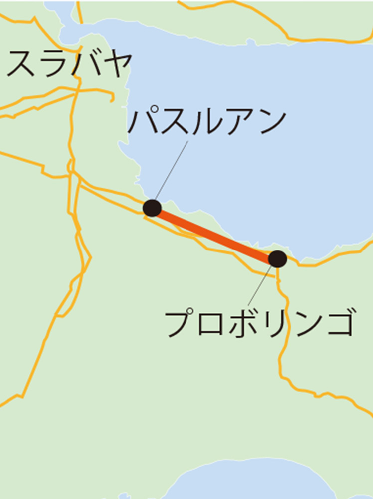 パスルアン〜　プロボリンゴ開通　東ジャワ州高速道