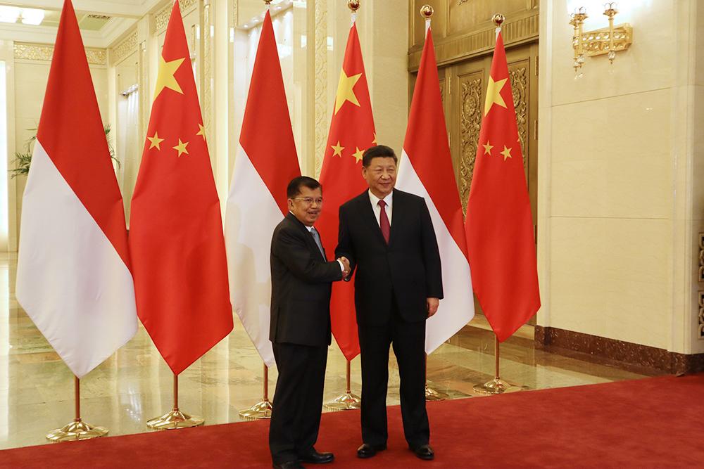 熱帯果物の輸出促進へ　カラ副大統領　中国副主席と会談