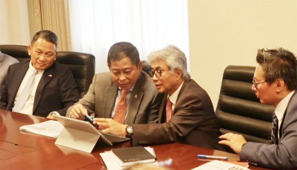 マセラ鉱区を協議　ＩＮＰＥＸ本社訪問　ジョナン・エネ鉱相
