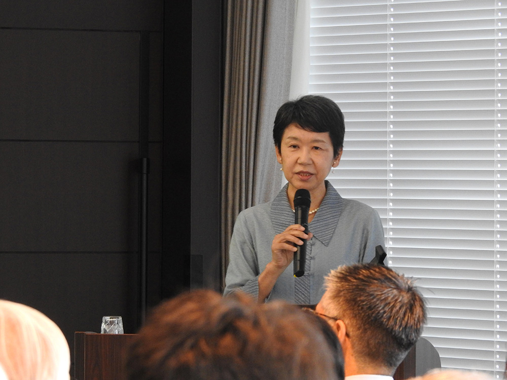 格差是正が２期目の鍵　佐藤百合氏が講演　ジェトロ・アジア経済研究所理事
