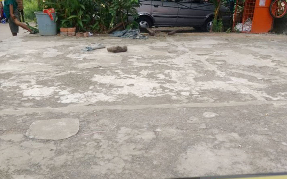 大戦中オランダ軍使用か　川底から不発の砲弾　ジャンビ州