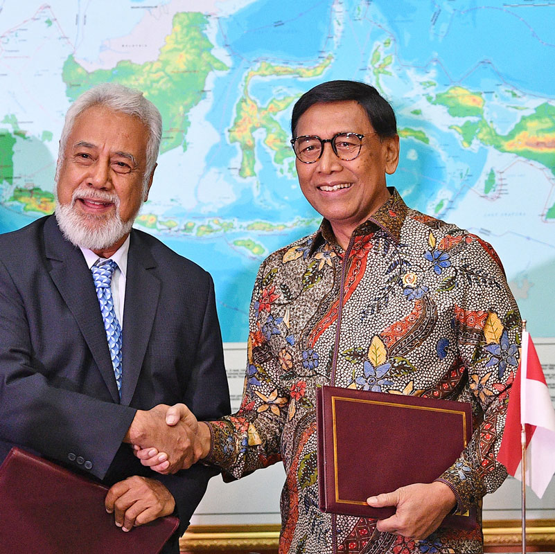 国境問題決着へ　インドネシアと東ティモール