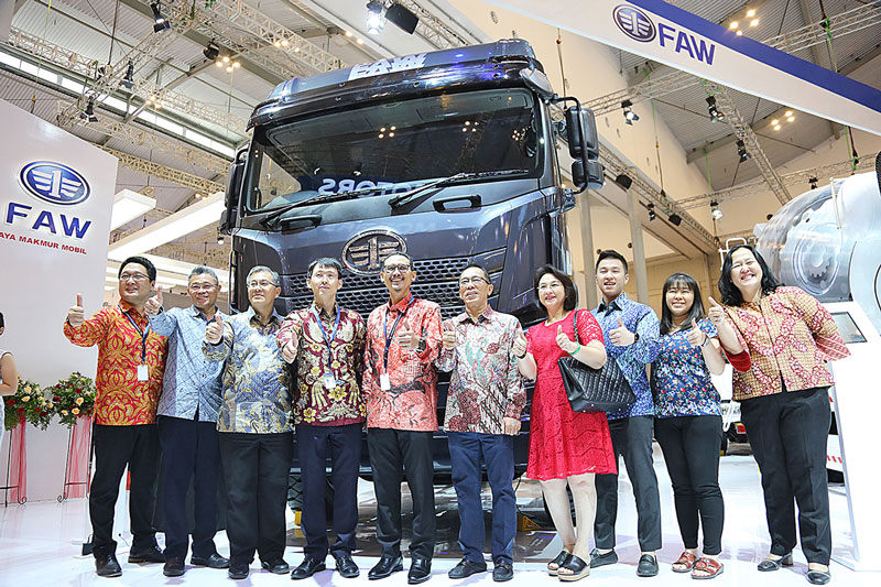 【ガイキンド・インドネシア国際オートショー特集2019】大型トラック公開　ユーロ５に対応　ＦＡＷ