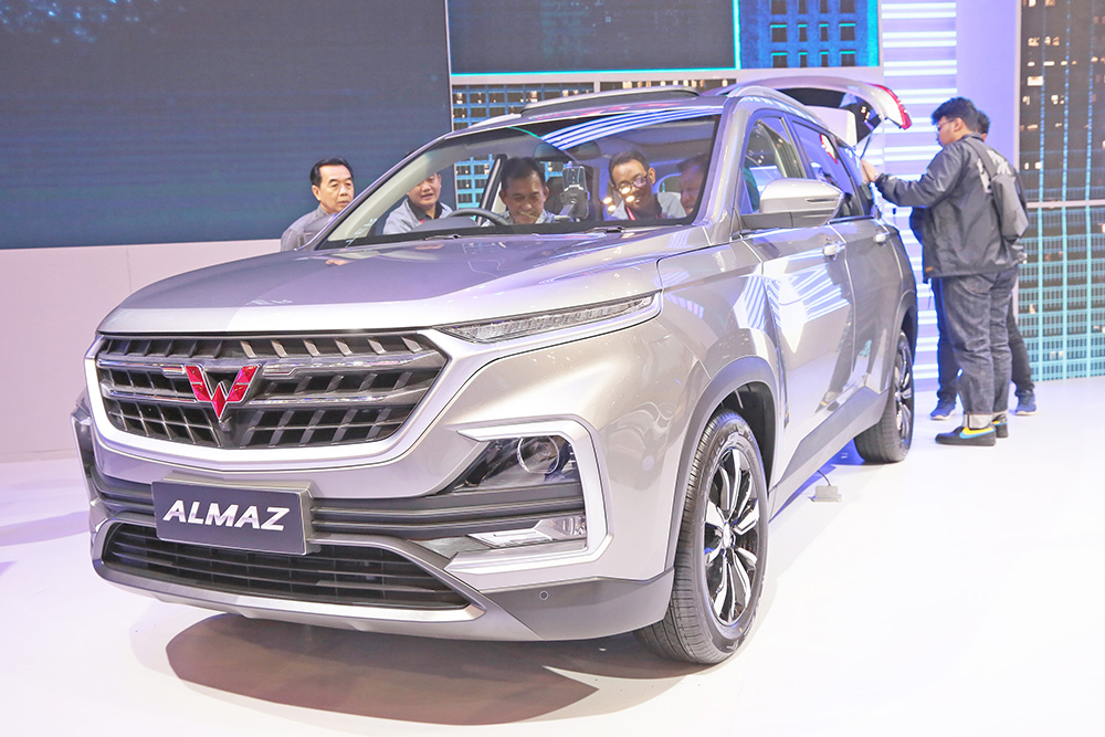 【ガイキンド・インドネシア国際オートショー特集2019】音声認識機能を搭載　ＳＵＶ「アルマズ」に　ウーリン