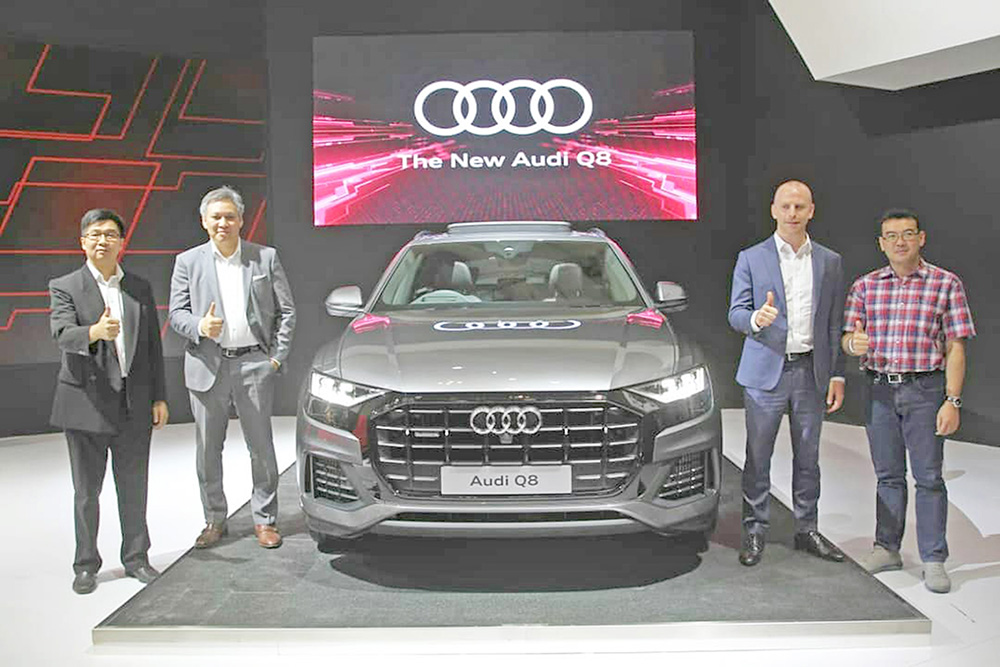 【ガイキンド・インドネシア国際オートショー特集2019】ＳＵＶ「Ｑ８」を発表　マイルドハイブリッド車　アウディ