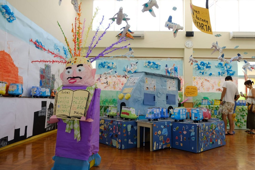 ＪＪＳ幼稚部が作品展