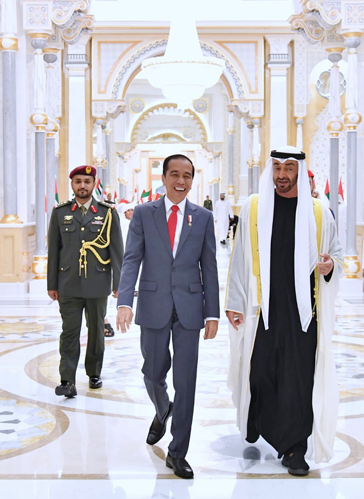バロンガン石化など16協定　インドネシアとＵＡＥ