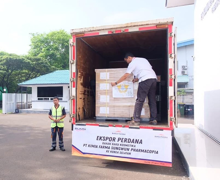 韓国に化粧品原料輸出　国営製薬