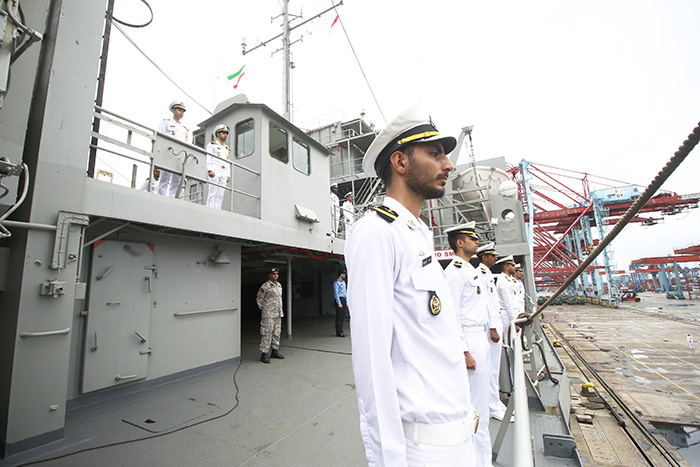 イラン海軍が友好訪問