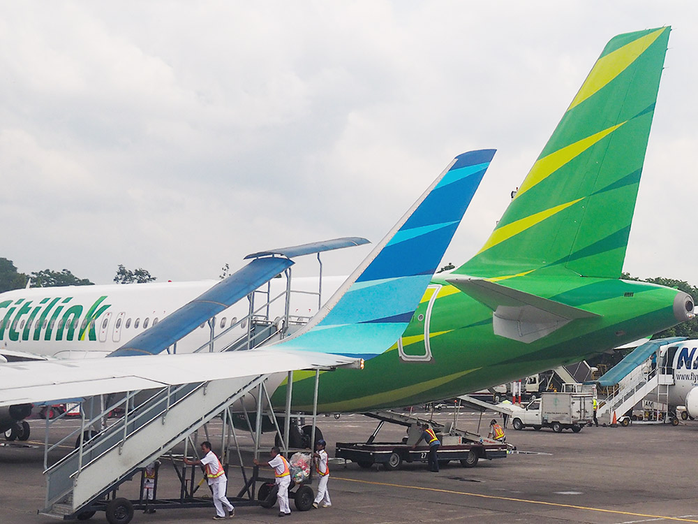 航空運賃50％引き　ガルーダとシティリンク　新型コロナ対策で