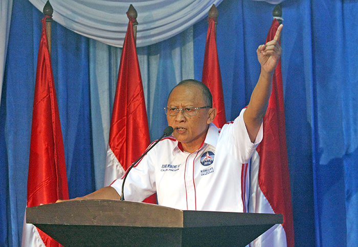 ユドヨノ前大統領の義弟 プラモノ氏、死去 大統領予備候補にも