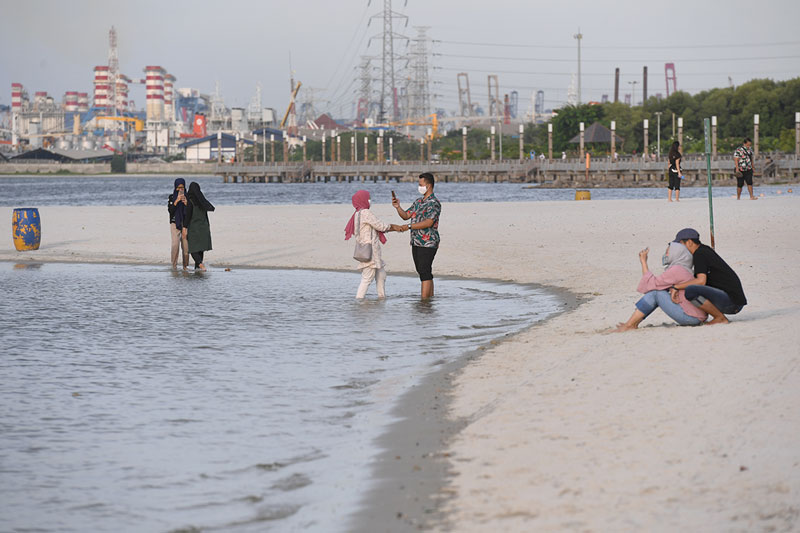 アンチョール海岸再開