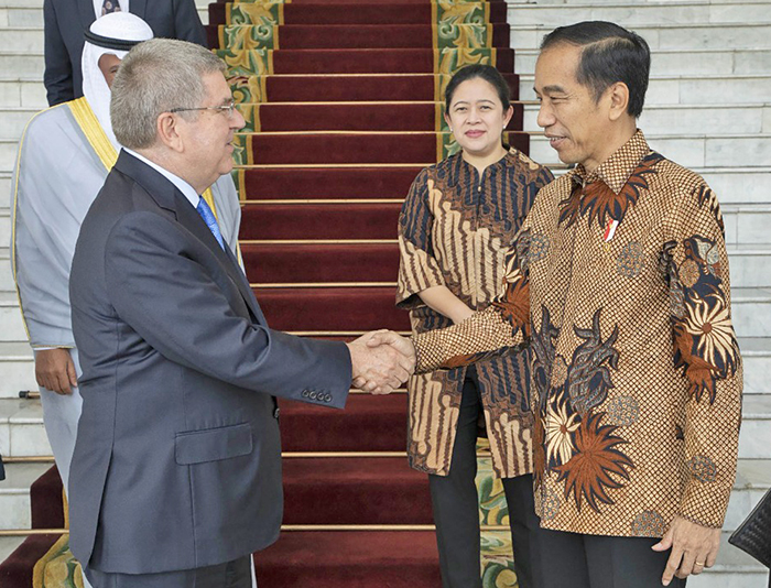 五輪招致へ委員会設置　大統領　32年、東南アジア初開催を