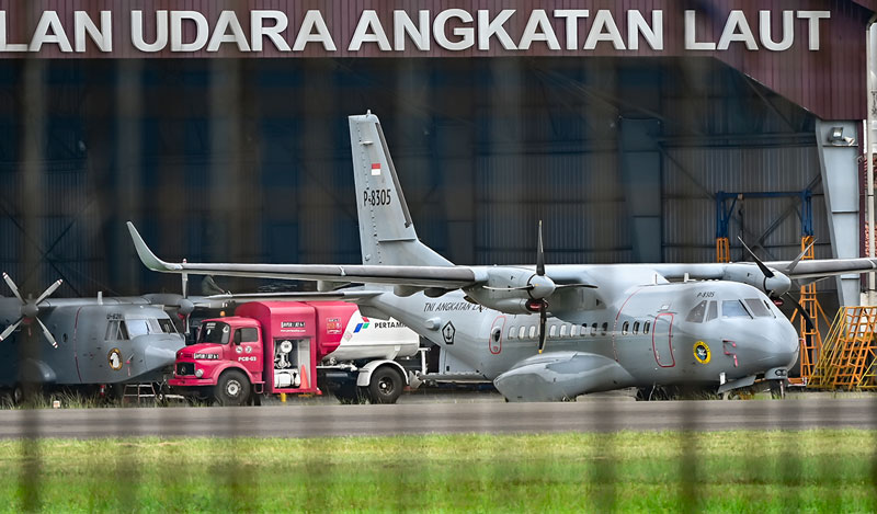 軍・警察航空部隊の拠点　墜落機捜索を支援　ポンドックチャベ空港