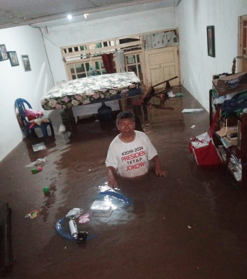 社員宅、襲う浸水