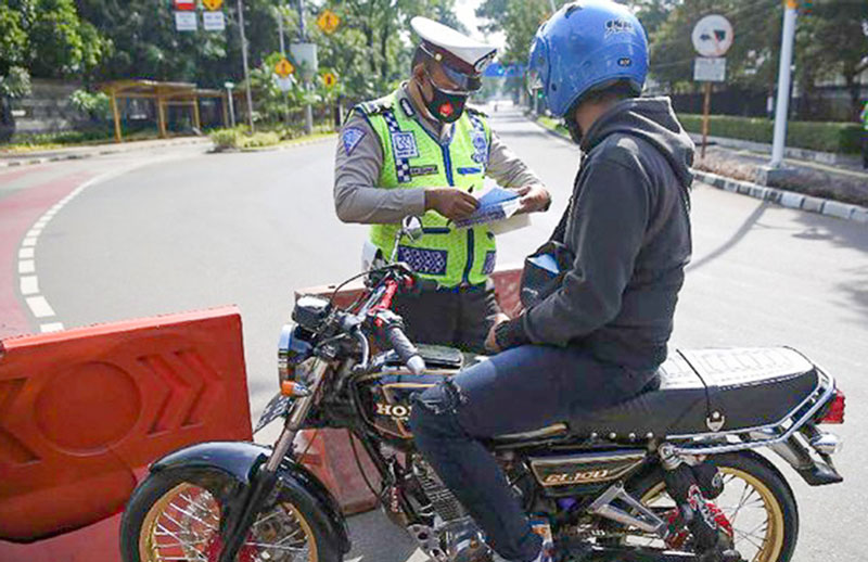 騒音バイクの取締強化　ジャカルタ警視庁など