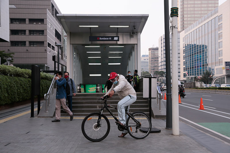 自転車持ち込み可能に　ＭＲＴ　アクセス改善に期待