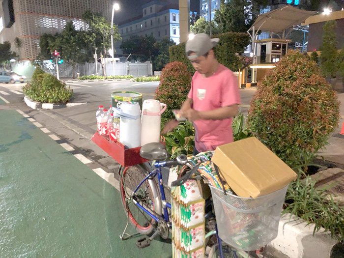 自転車コーヒー