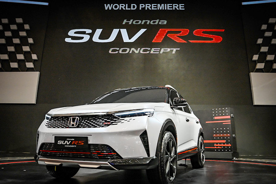 【ＧＩＩＡＳ広告特集】　ＳＵＶ  ＲＳ  ＣＯＮＣＥＰＴ、世界初公開　よりスポーティーな車に　ホンダ