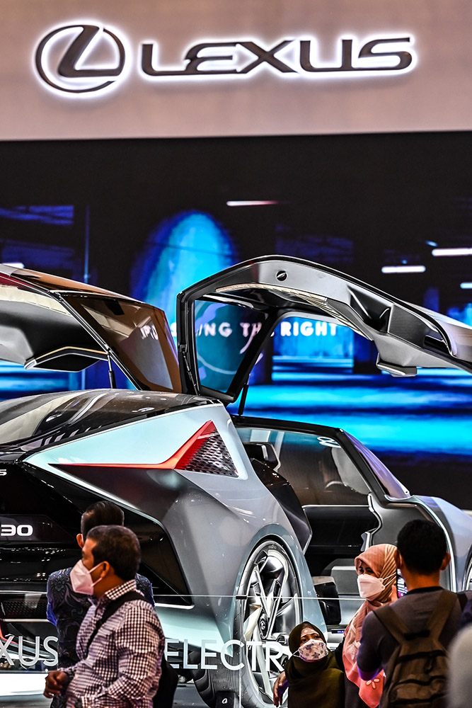 車は未来を描く〝夢工場〟　ガイキンド国際オートショー