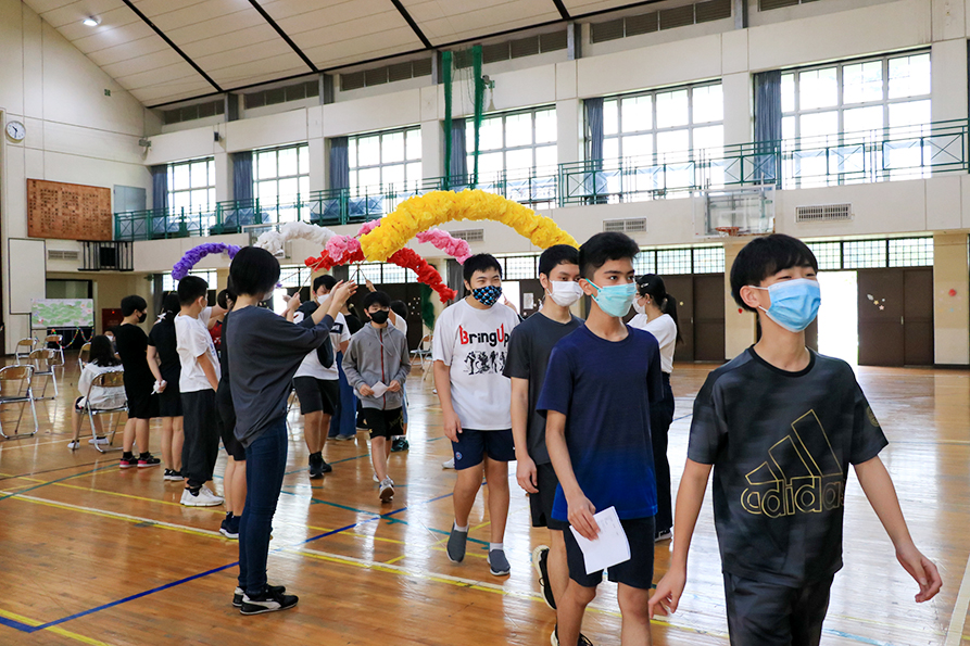 ＪＪＳに寄せる思い 　３年生を送る会