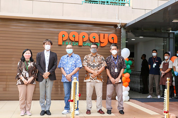 パパイヤ新店舗オープン　ジャカルタに５店　ポンドックインダ