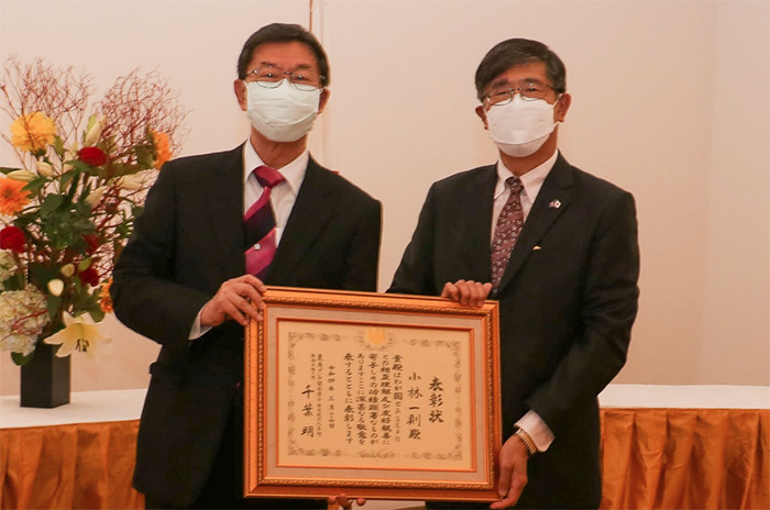 日ＡＳＥＡＮ友好強化に貢献　小林一則氏　在外公館長表彰