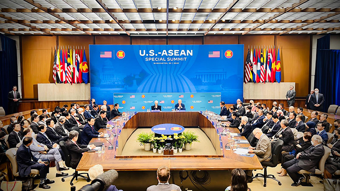 米ＡＳＥＡＮ関係格上げへ　ウクライナ情勢も言及　共同声明  