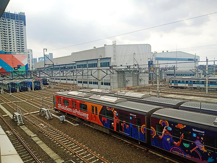 いつでもどこでも新発見　南ジャカルタ　ルバック・ブルス・グラブ駅