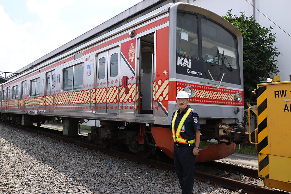 安全・安心の舞台裏　デポック車両基地　日本の中古車両を支える