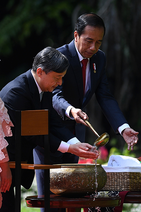 令和につなぐ植樹の絆　ボゴール宮殿　ジョコウィ大統領夫妻と